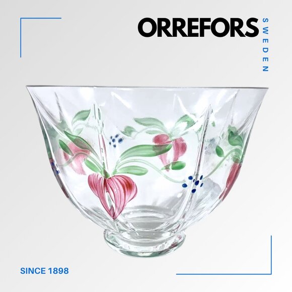 ORREFORS Sweden Rare Maja 5" Round Bowl - Picture 3 of 15